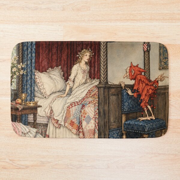 Item preview, Fairy Tale Wall Art, Young Beckie Illustration, Arthur Rackham, Vintage Folklore Print, Storybook Fantasy Decor designed and sold by RickE.