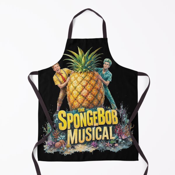 Item preview, The SpongeBob Musical Pineapple Characters Yellow Blue designed and sold by Talodervort.