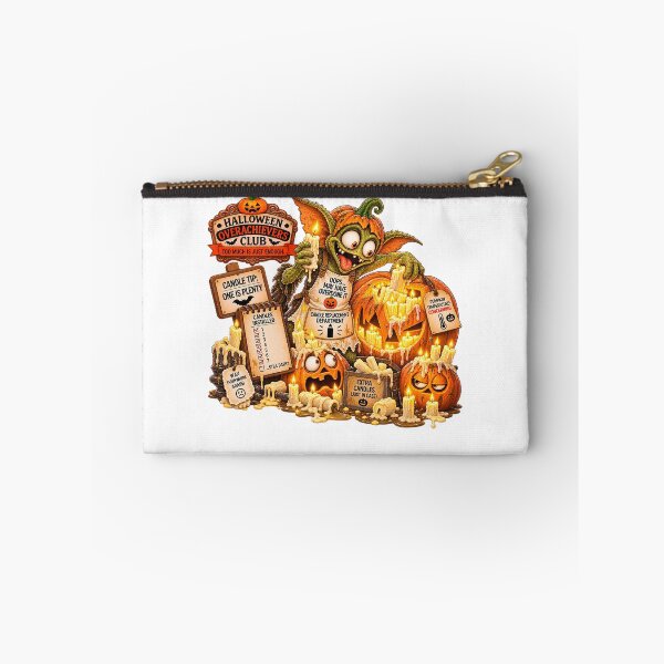 Item preview, ⚡HALLOWEEN OVERACHIEVERS CLUB -  Gremlin Pumpkin Candle Replacement Department designed and sold by WheelieGdArt.