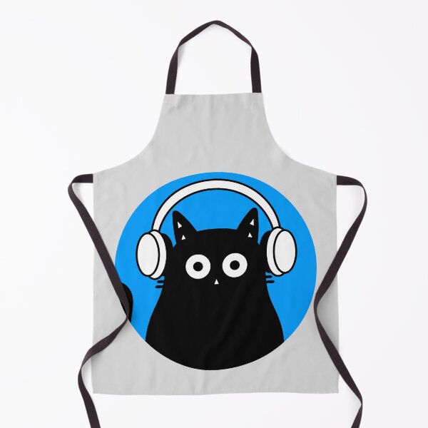 Item preview, Midnight Beats — Black Cat Music Lover designed and sold by DibujandoPorfa.