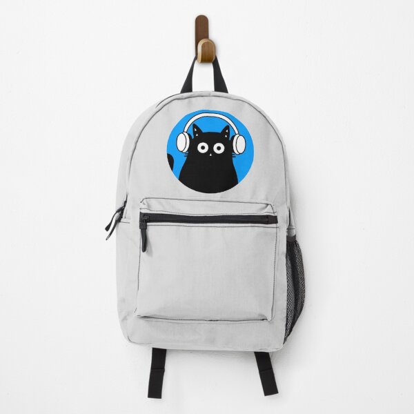 Item preview, Midnight Beats — Black Cat Music Lover designed and sold by DibujandoPorfa.