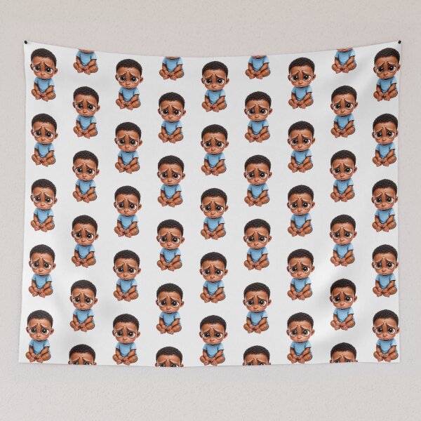Item preview, Ebony Baby Boy Sorrowful: Tender Eyes Collection  designed and sold by EscapeArtist13.
