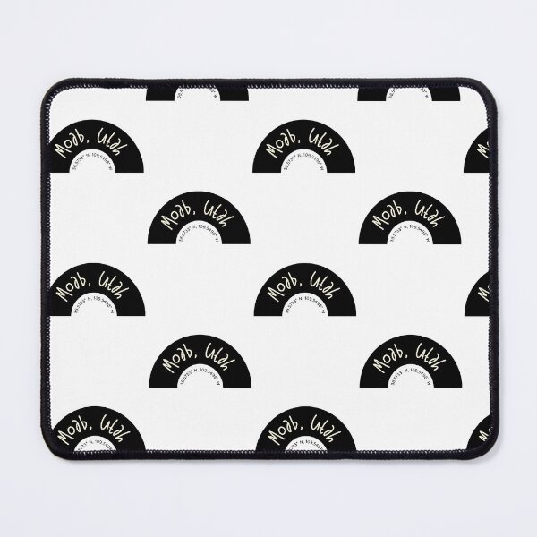 Item preview, Moab Utah Coordinates Minimalist Desert Arch Design designed and sold by RM-Journey.