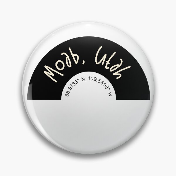 Item preview, Moab Utah Coordinates Minimalist Desert Arch Design designed and sold by RM-Journey.