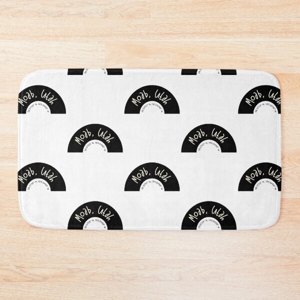 Item preview, Moab Utah Coordinates Minimalist Desert Arch Design designed and sold by RM-Journey.
