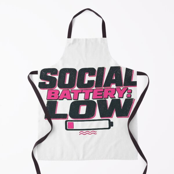 Item preview, Social Battery Low Transparent Introvert Tee designed and sold by GSideArtStore.
