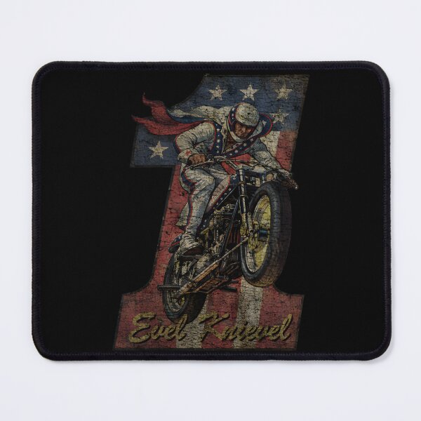 Item preview, Evel-Knievel stunt rider American Retro designed and sold by ModestoBauch48.