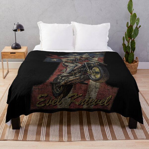 Item preview, Evel-Knievel stunt rider American Retro designed and sold by ModestoBauch48.