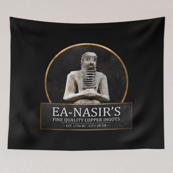 Item preview, Ea Nasir'S Fine Quality Copper Ingots Bronzes Age History designed and sold by Troemann.