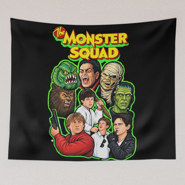 Item preview, Monster Squad character collage art designed and sold by gjnilespop.