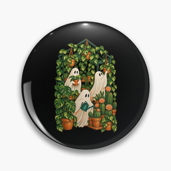 Item preview, Spooky Ghost Gardeners Houseplant Greenhouse designed and sold by sportfantees.