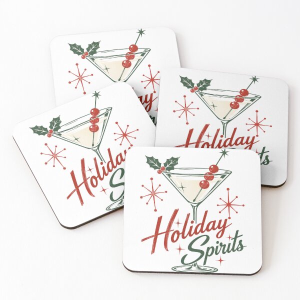 Item preview, Holiday Spirits - Retro Christmas designed and sold by CampAndCoast.