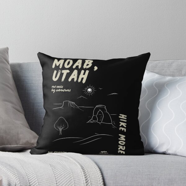 Item preview, Moab Utah Hand Lettered Hiking Adventure Design designed and sold by RM-Journey.