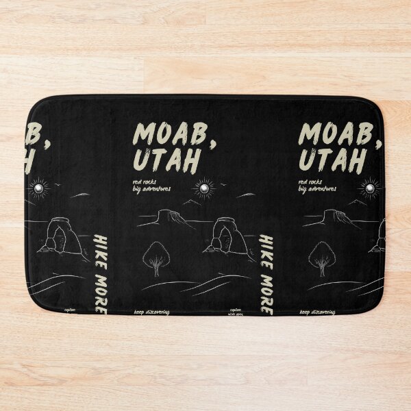 Item preview, Moab Utah Hand Lettered Hiking Adventure Design designed and sold by RM-Journey.