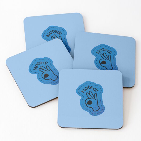 Item preview, Noted OK Hand Sign Funny Office Workplace  designed and sold by PixellaneArt.