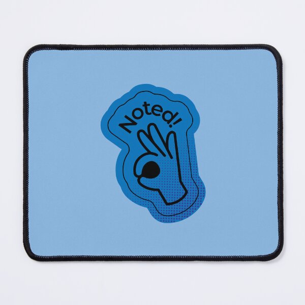 Item preview, Noted OK Hand Sign Funny Office Workplace designed and sold by PixellaneArt.