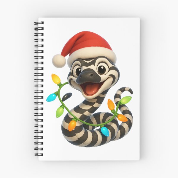 Item preview, Zebra Snake Christmas Candy Cane designed and sold by Sillytoe.