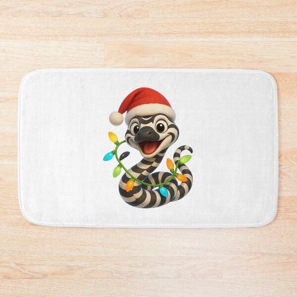Item preview, Zebra Snake Christmas Candy Cane designed and sold by Sillytoe.