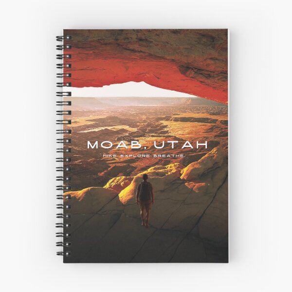 Artikelvorschau, Moab Utah Wüstenschlucht Wanderabenteuer Reisedesign entworfen und verkauft von RM-Journey.