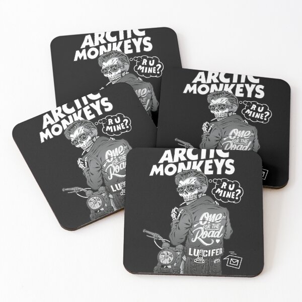 Item preview, Arctic Monkeys Skeleton RU MINE Road Conifer biker designed and sold by Talodervort.