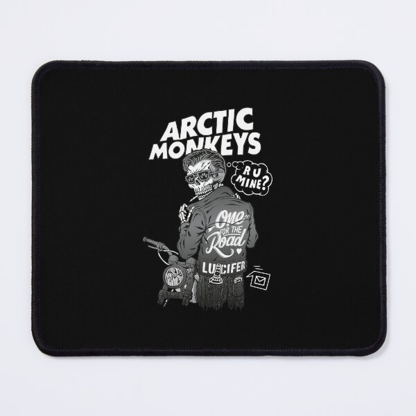 Item preview, Arctic Monkeys Skeleton RU MINE Road Conifer biker designed and sold by Talodervort.