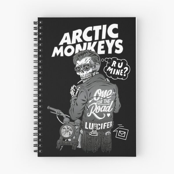 Item preview, Arctic Monkeys Skeleton RU MINE Road Conifer biker designed and sold by Talodervort.