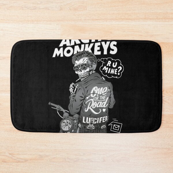Item preview, Arctic Monkeys Skeleton RU MINE Road Conifer biker designed and sold by Talodervort.
