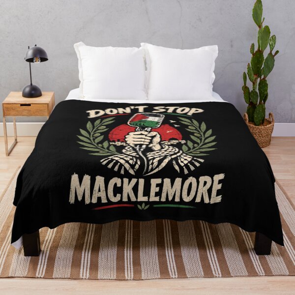 Item preview, Don't Stop Mackle More - Palestine Solidarity Fist Microphone Design designed and sold by May's .