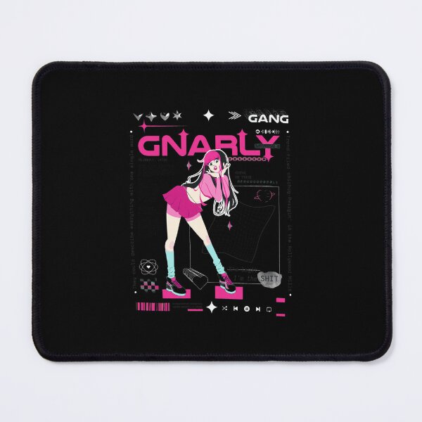 Item preview, Gnarly Gang Anime Girl Y2K Aesthetic Streetwear designed and sold by Talodervort.