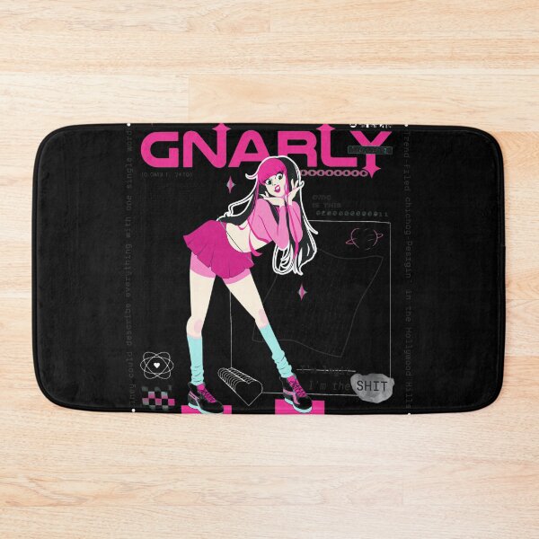 Item preview, Gnarly Gang Anime Girl Y2K Aesthetic Streetwear  designed and sold by Talodervort.
