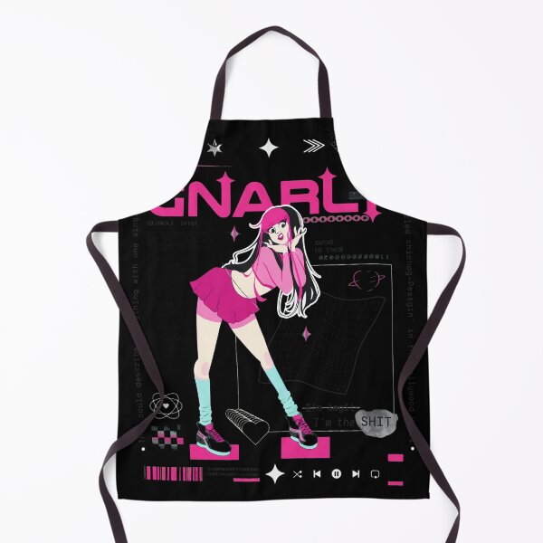 Item preview, Gnarly Gang Anime Girl Y2K Aesthetic Streetwear  designed and sold by Talodervort.