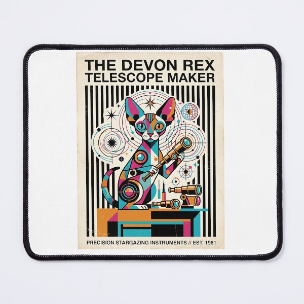 Item preview, Devon Rex Telescope Maker designed and sold by PictoVibe.