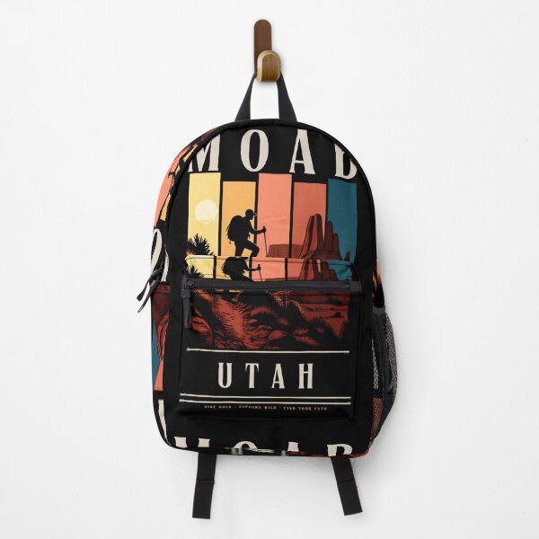 Item preview, Moab Utah Vintage Adventure Hiking Travel Poster designed and sold by RM-Journey.