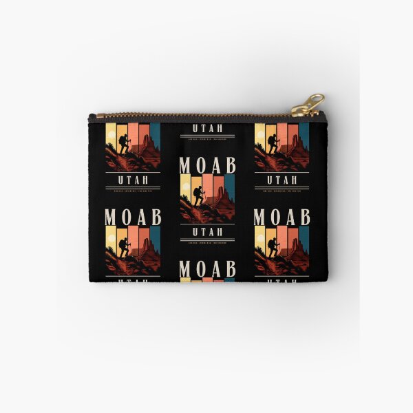 Item preview, Moab Utah Vintage Adventure Hiking Travel Poster designed and sold by RM-Journey.