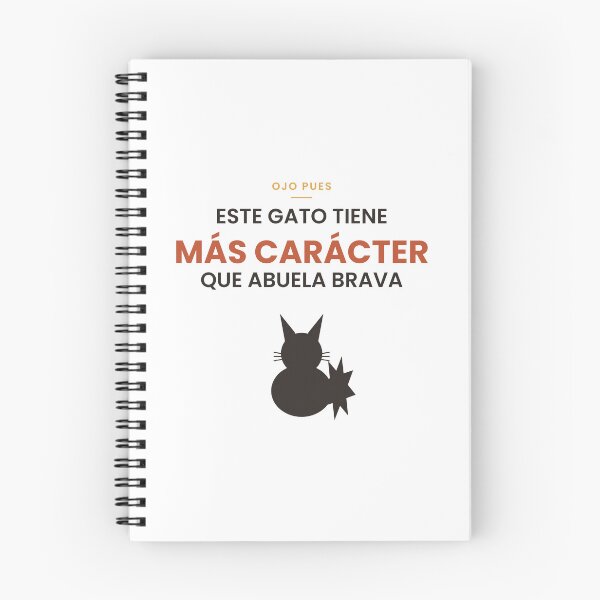 Item preview, Cat with Character Funny Paisa Phrase designed and sold by Olgavelez.