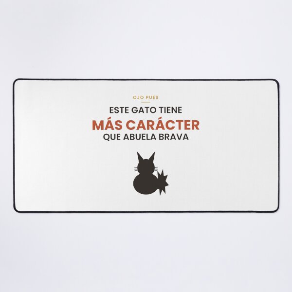 Item preview, Cat with Character Funny Paisa Phrase designed and sold by Olgavelez.