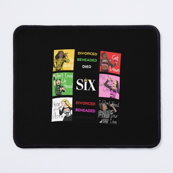 Item preview, Six The Musical Queens Logo designed and sold by Talodervort.