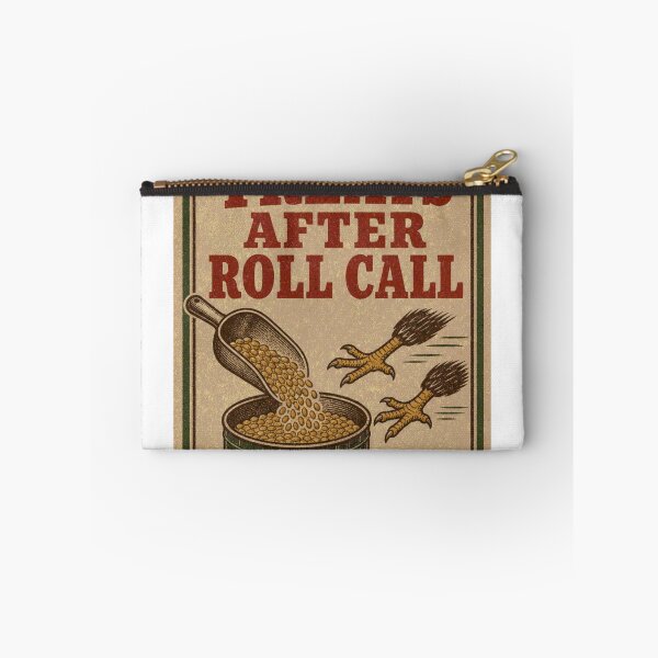 Item preview, Treats After Roll Call Chicken Feed Label designed and sold by BoosterShop.