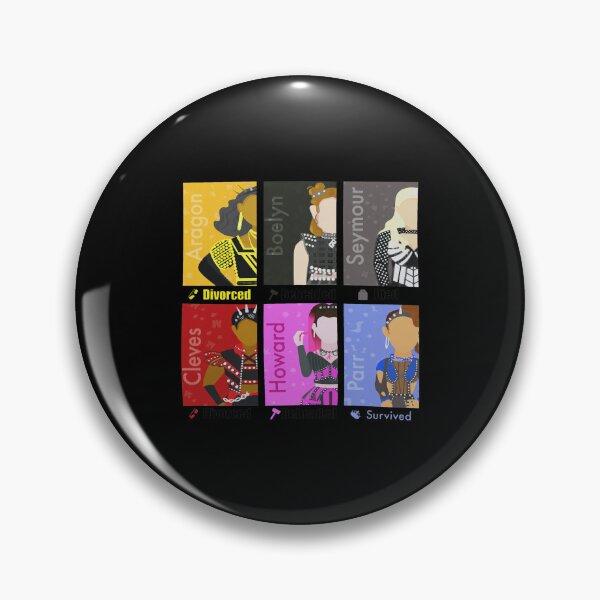 Item preview, Six Queens Divorced Beheaded Died Musical Fan Art designed and sold by Talodervort.