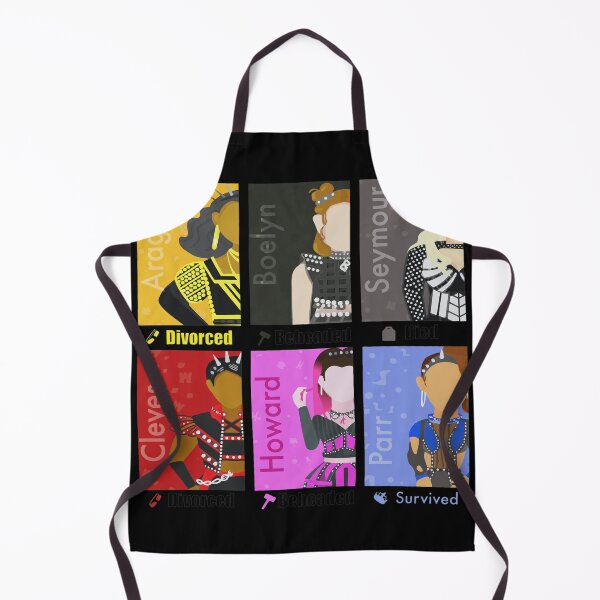 Item preview, Six Queens Divorced Beheaded Died Musical Fan Art designed and sold by Talodervort.