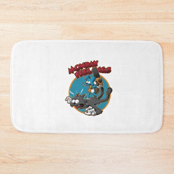 Item preview, Monday Feelings Itchy and Scratchy designed and sold by DorkStarMedia.