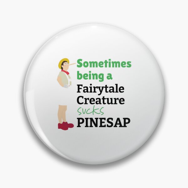 Item preview, Pinocchio Fairytale Creature Sucks PINESAP Design designed and sold by Talodervort.