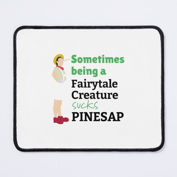 Item preview, Pinocchio Fairytale Creature Sucks PINESAP Design designed and sold by Talodervort.