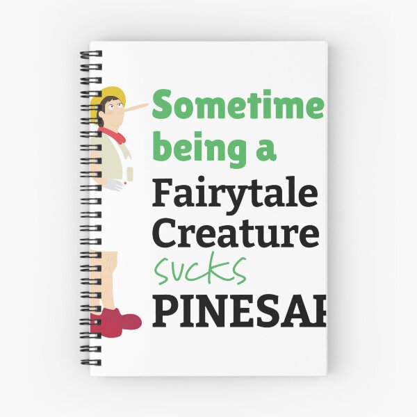 Item preview, Pinocchio Fairytale Creature Sucks PINESAP Design designed and sold by Talodervort.