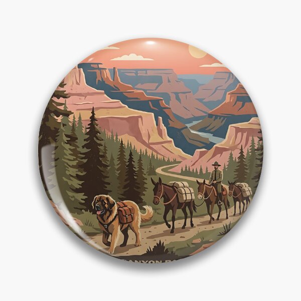 Item preview, Leonberger Canyon Pack Guide designed and sold by PictoVibe.
