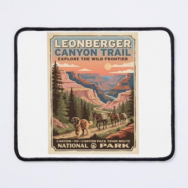 Item preview, Leonberger Canyon Pack Guide designed and sold by PictoVibe.