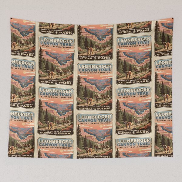 Item preview, Leonberger Canyon Pack Guide designed and sold by PictoVibe.