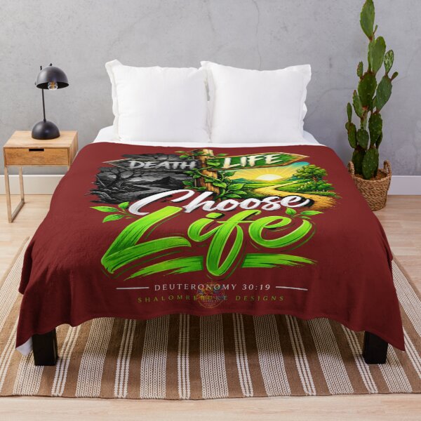 Item preview, Choose Life — Deuteronomy 30:19 designed and sold by ShalomRebuke.