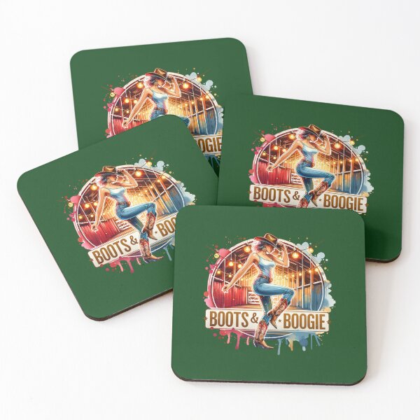Item preview, Boots &amp_ Boogie - Cowgirl - Bold Designs for Apparel, Mugs, Stickers &amp_ More Oversized T-Shir designed and sold by WeeThingsFiber.