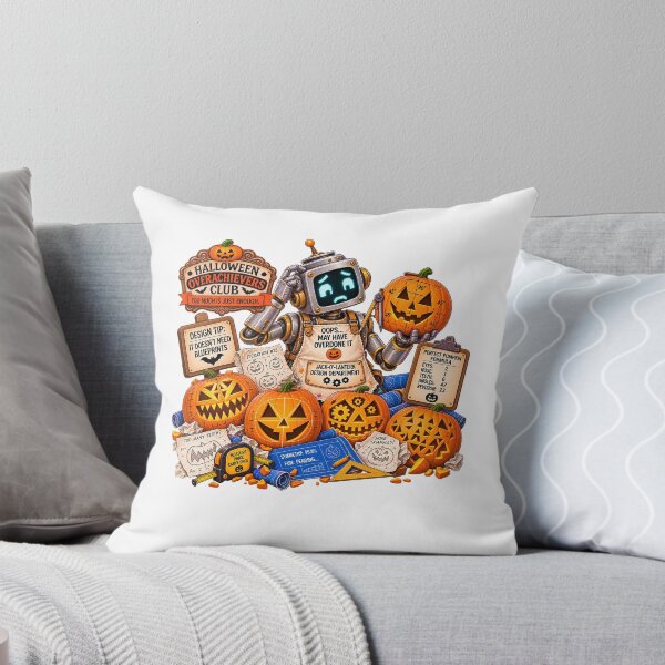Item preview, ⚡HALLOWEEN OVERACHIEVERS CLUB -  Jack-O-Lantern Design Department designed and sold by WheelieGdArt.